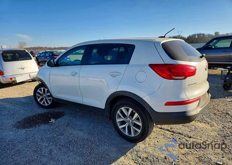 2015 Kia Sportage Lx from USA, damaged, VIN KNDPB3AC2F7738336